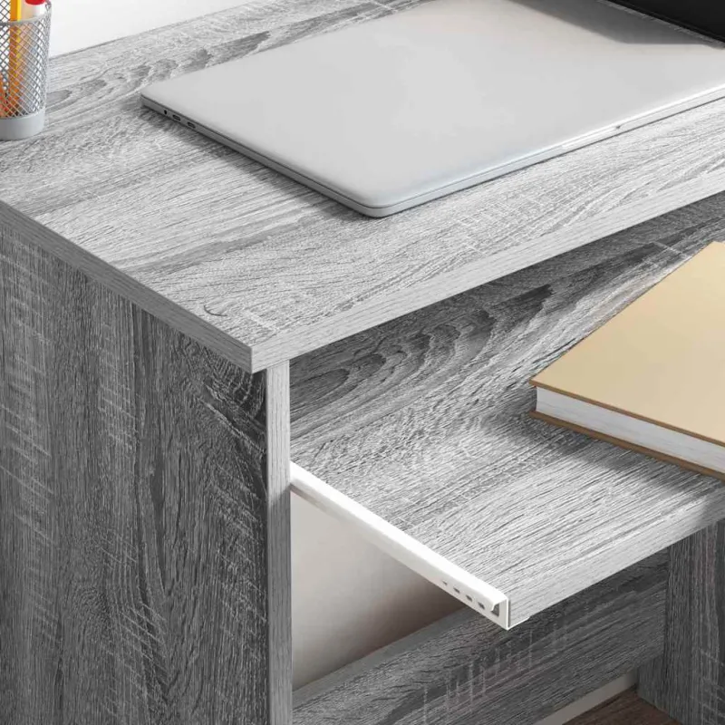 Stalas Pilkas Sonoma 120,5 x 44 x 88,5 cm Apdirbta mediena