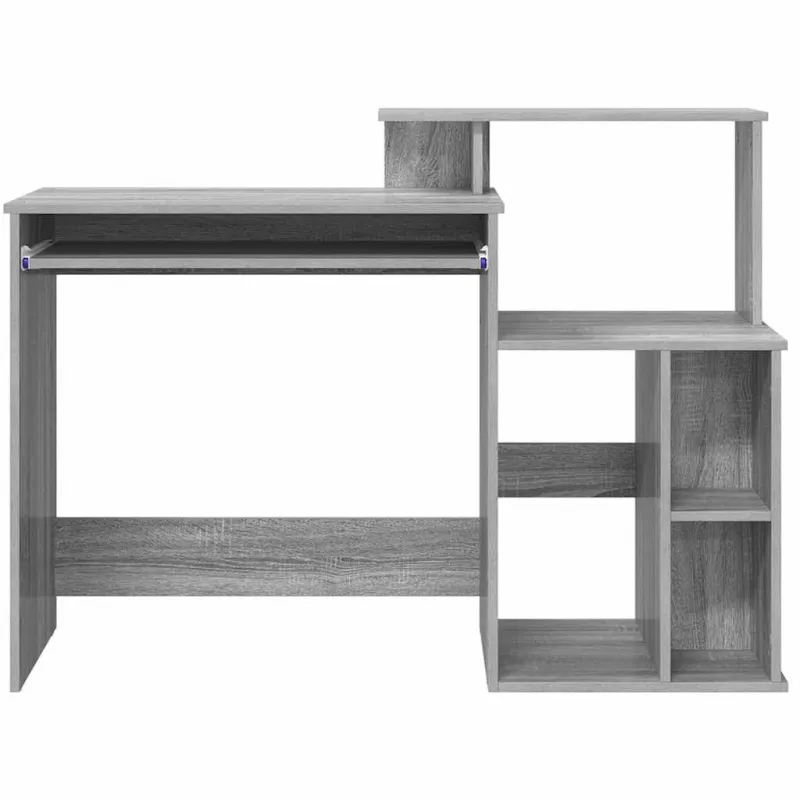 Stalas Pilkas Sonoma 120,5 x 44 x 88,5 cm Apdirbta mediena