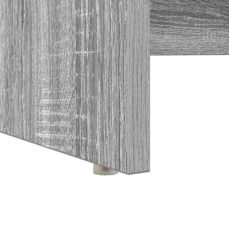 Stalas Pilkas Sonoma 120,5 x 44 x 88,5 cm Apdirbta mediena