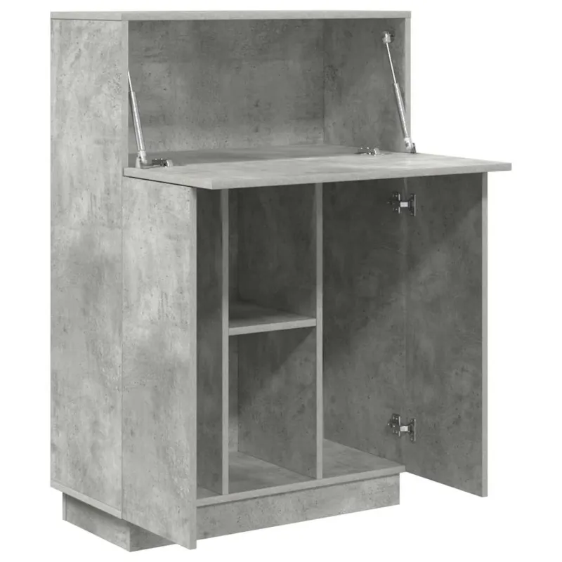 Stalas Betono pilka 71.5 x 31.5 x 106.5 cm Apdirbta mediena
