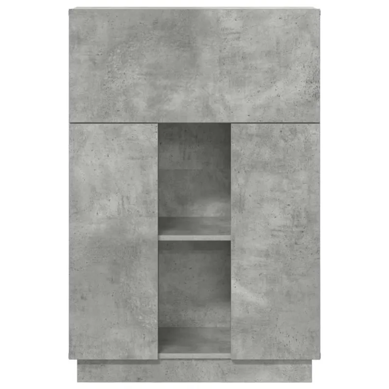 Stalas Betono pilka 71.5 x 31.5 x 106.5 cm Apdirbta mediena