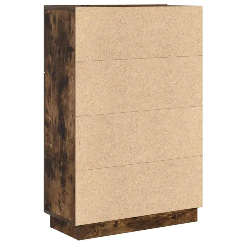 Stalas Rūkyta ąžuolas 71.5 x 31.5 x 106.5 cm Apdirbta mediena