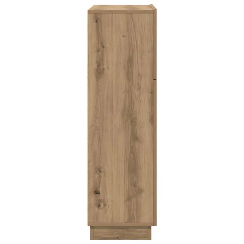 Stalas su lentyna Amatininkų ąžuolas 71.5 x 31.5 x 106.5 cm