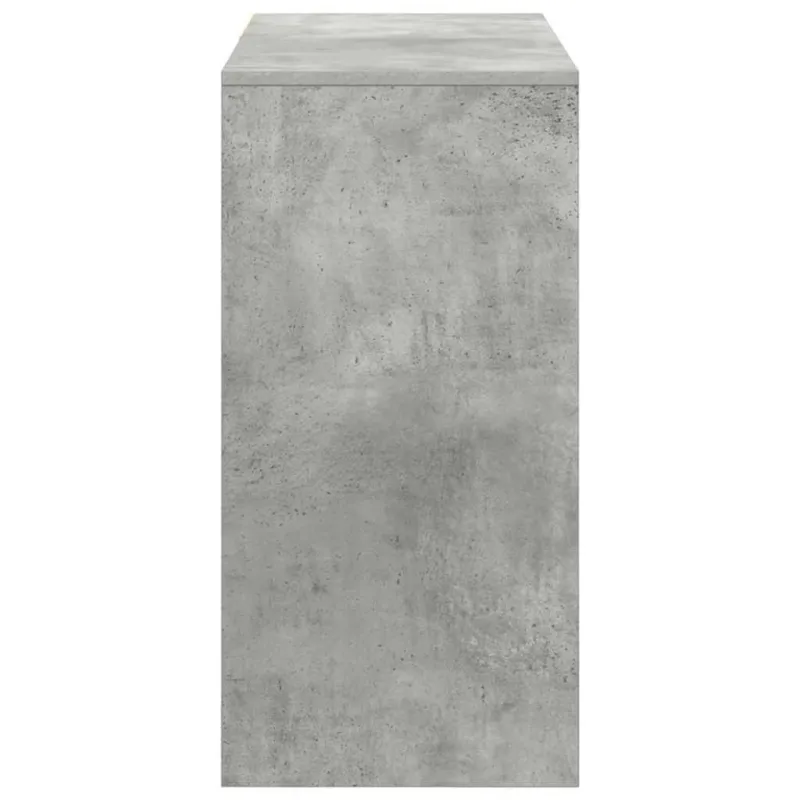 Stalas Betono pilka 90 x 37.5 x 75 cm Apdirbta mediena