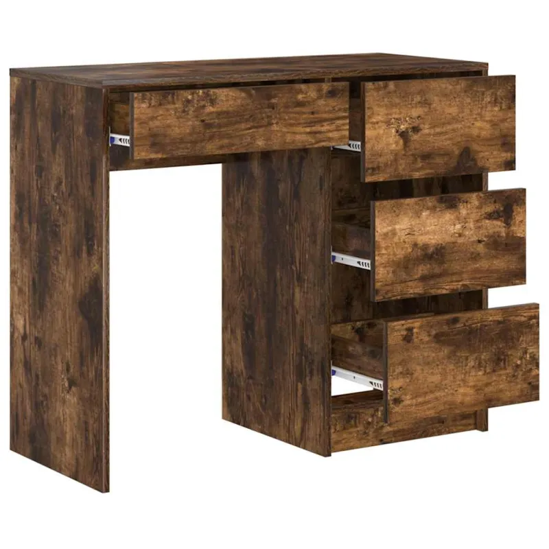 Stalas Rūkyta ąžuolas 90 x 37.5 x 75 cm Apdirbta mediena