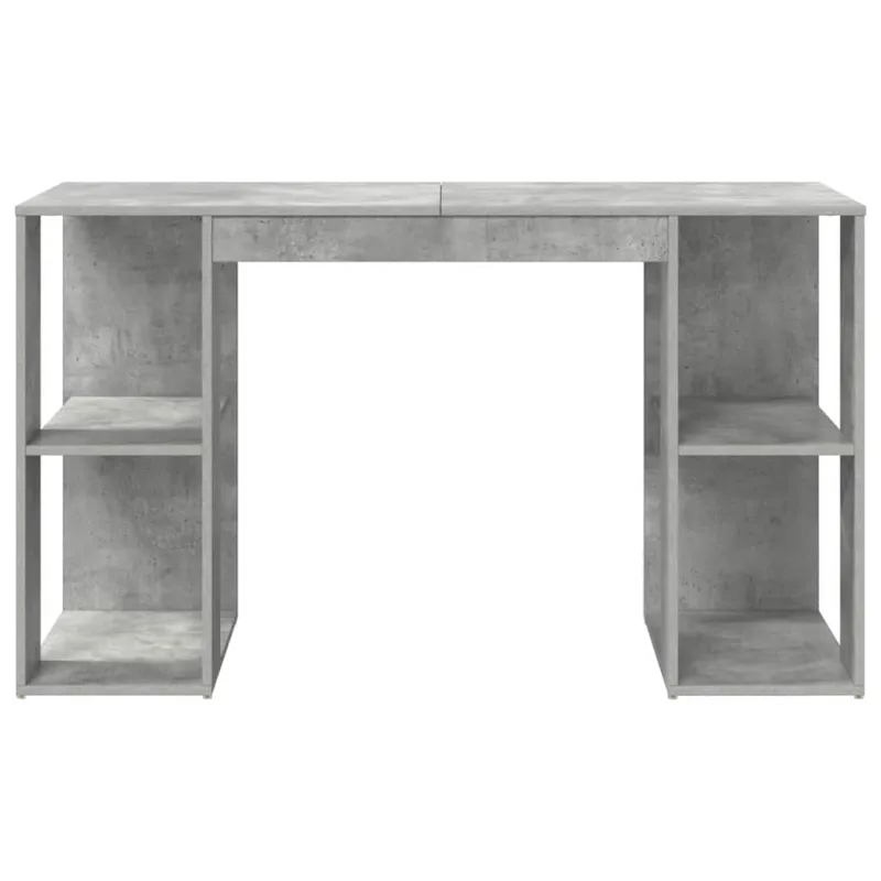 Stalas Betono pilka 130 x 50.5 x 75 cm Apdirbta mediena
