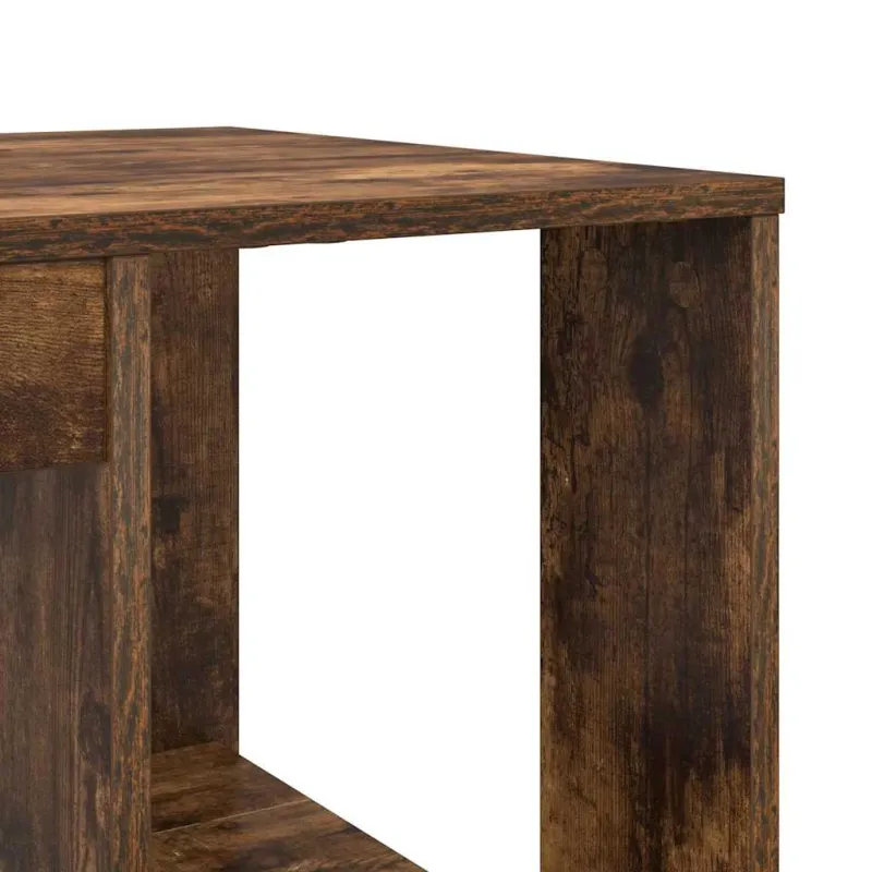 Stalas Rūkyta ąžuolas 130 x 50.5 x 75 cm Apdirbta mediena