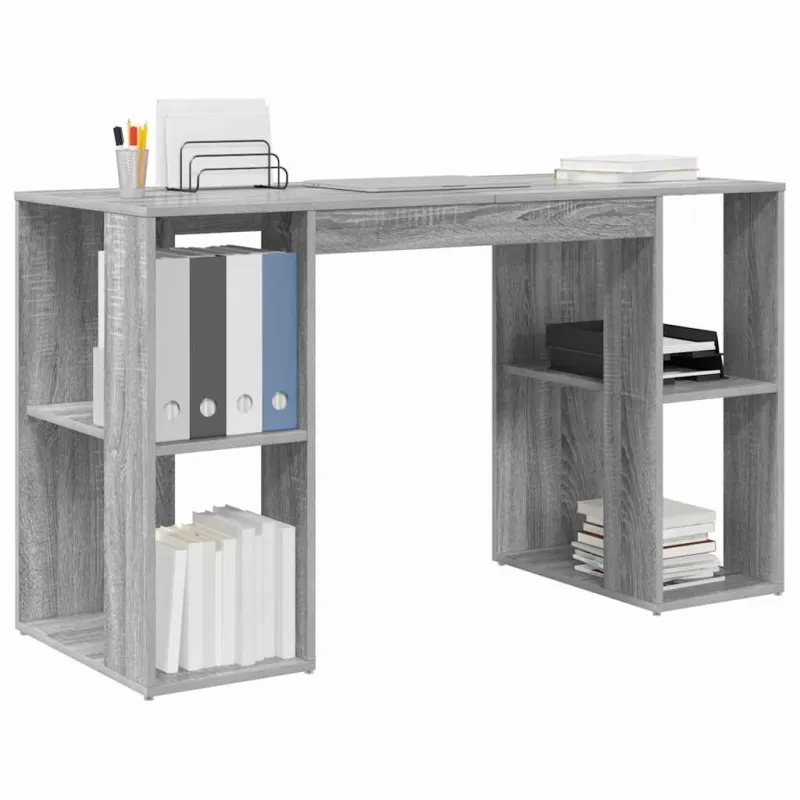 Stalas Pilkas Sonoma 130 x 50.5 x 75 cm Apdirbta mediena