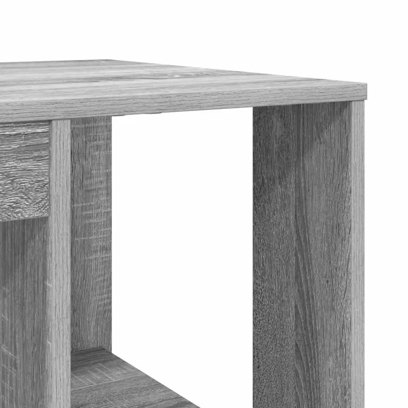 Stalas Pilkas Sonoma 130 x 50.5 x 75 cm Apdirbta mediena