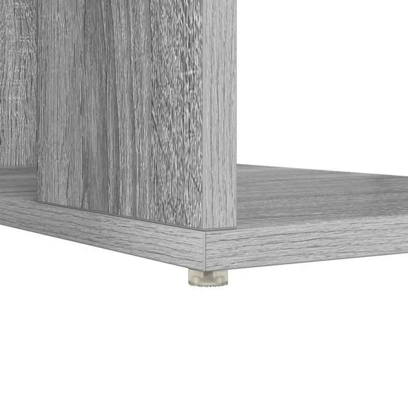 Stalas Pilkas Sonoma 130 x 50.5 x 75 cm Apdirbta mediena