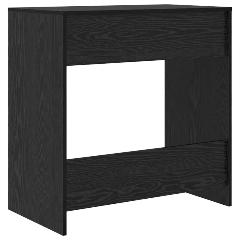Stalas Juodas ąžuolas 77,5 x 43 x 79 cm Apdirbta mediena