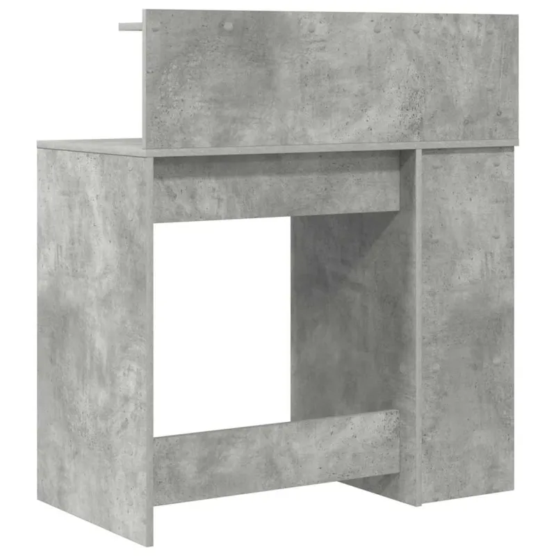 Stalas Betono pilka 90 x 48 x 101,5 cm Apdirbta mediena