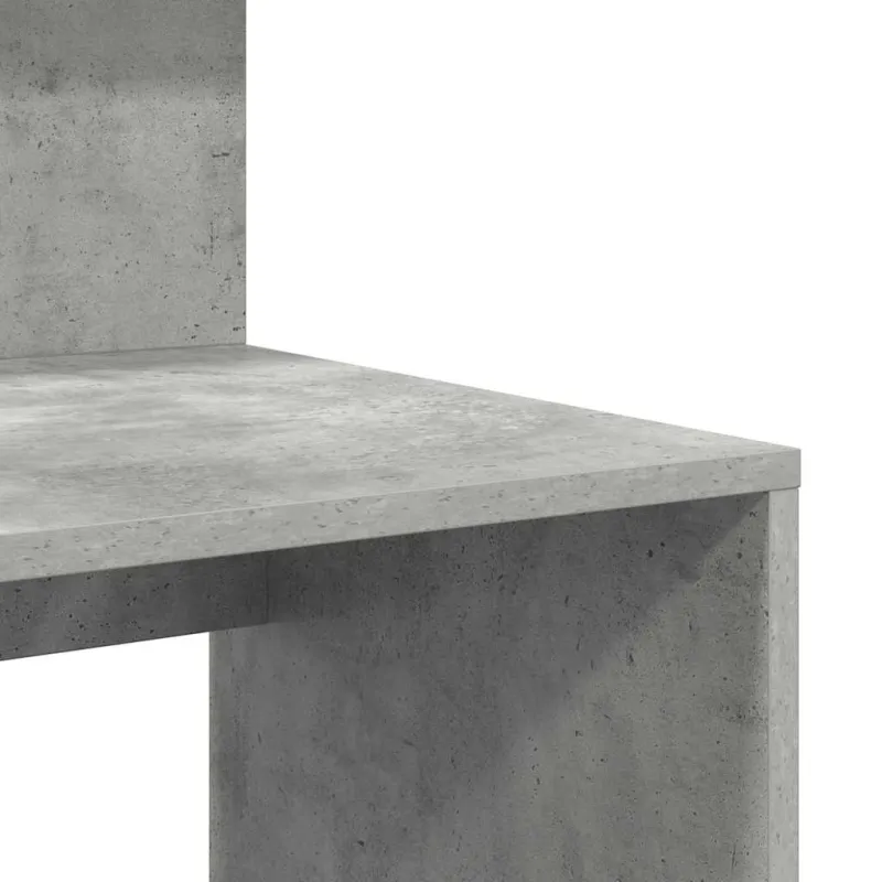 Stalas Betono pilka 90 x 48 x 101,5 cm Apdirbta mediena