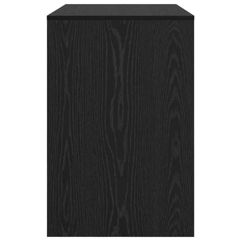 Stalas Juodas ąžuolas 102 x 50 x 75 cm Apdirbta mediena
