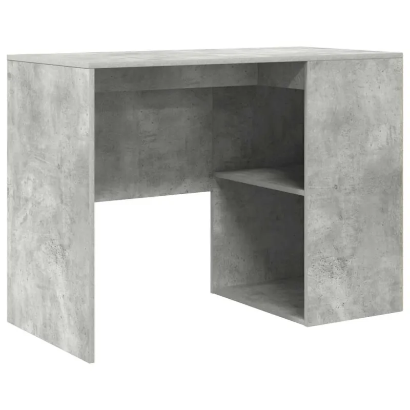 Stalas Betono pilka 102 x 50 x 75 cm Apdirbta mediena