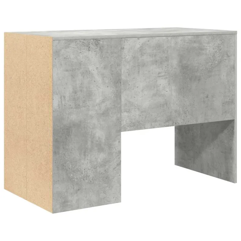 Stalas Betono pilka 102 x 50 x 75 cm Apdirbta mediena