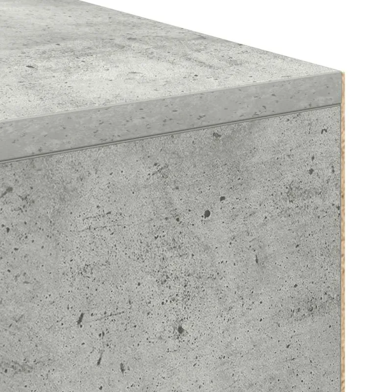 Stalas Betono pilka 102 x 50 x 75 cm Apdirbta mediena