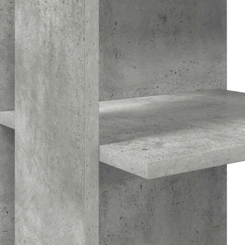 Kampinis rašomasis stalas Betono pilka 140 x 113,5 x 75 cm