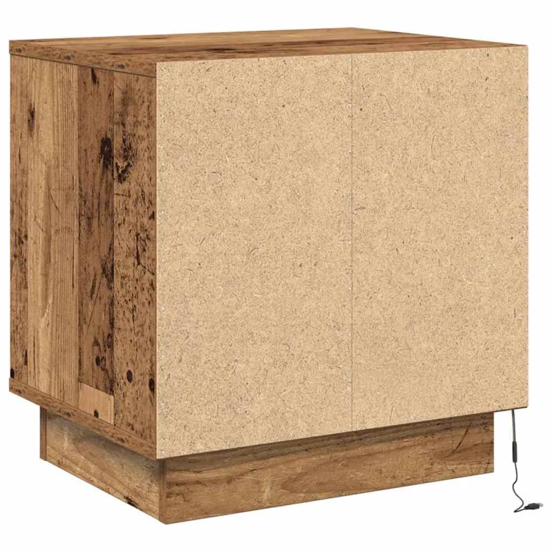 Šalia lovos spintelė 2 pcs Senas medis 44 x 34,5 x 45 cm