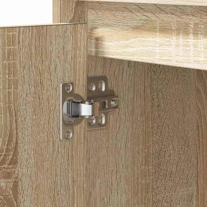Šalia lovos spintelė 2 pcs Sonoma ąžuolas 50 x 34,5 x 50 cm