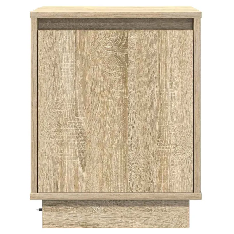 Šalia lovos spintelė 2 pcs Sonoma ąžuolas 39 x 34,5 x 50 cm