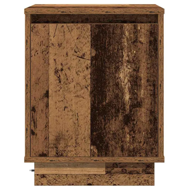 Šalia lovos spintelė 2 pcs Senas medis 39 x 34,5 x 50 cm
