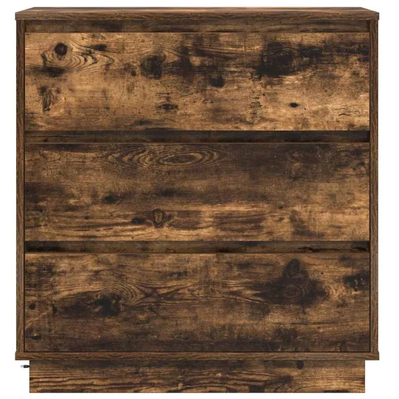 Šalia lovos spintelė Rūkyta ąžuolas 71 x 34,5 x 75 cm