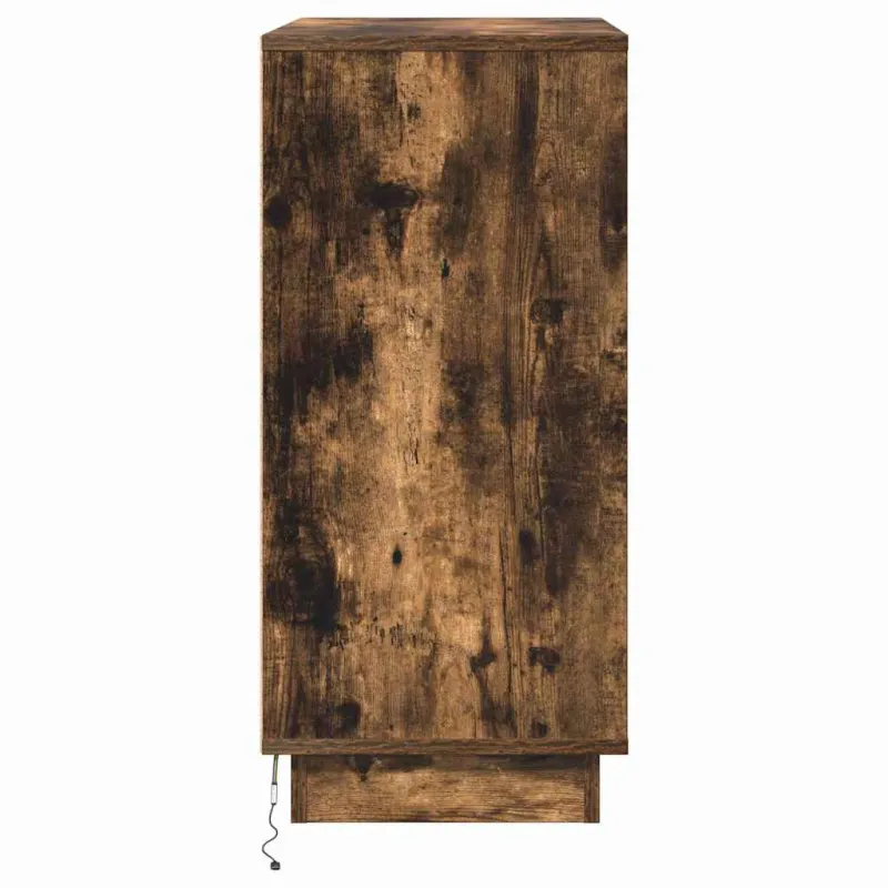 Šalia lovos spintelė Rūkyta ąžuolas 71 x 34,5 x 75 cm