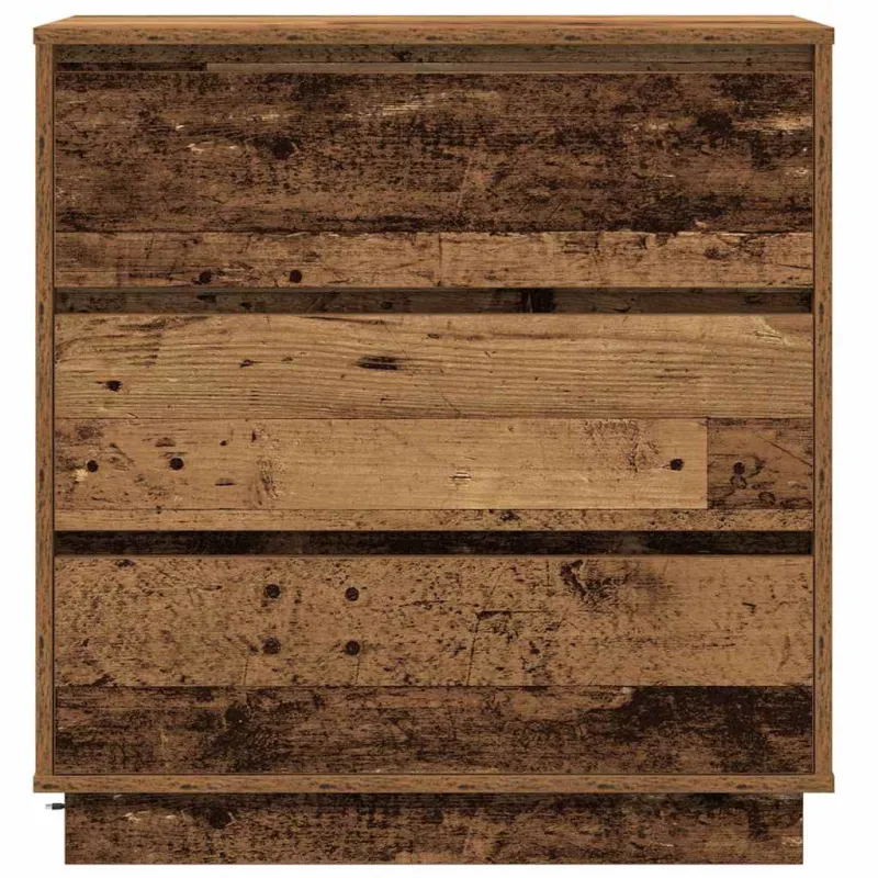 Šalia lovos spintelė su stalčių Senas medis 71 x 34,5 x 75 cm