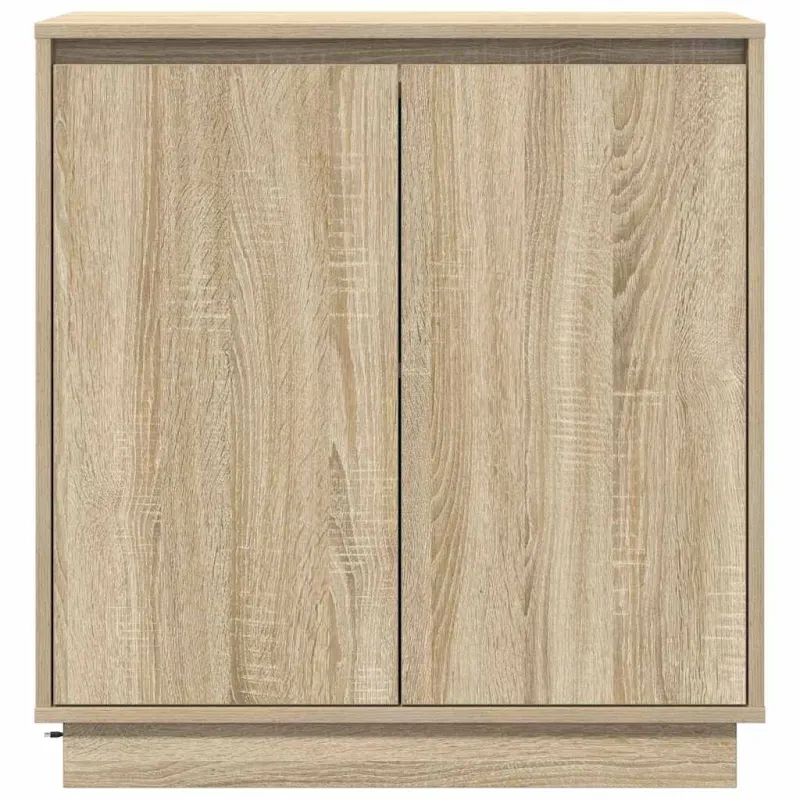LED Bufetas Sonoma ąžuolas 71 x 34,5 x 75 cm Apdirbta mediena