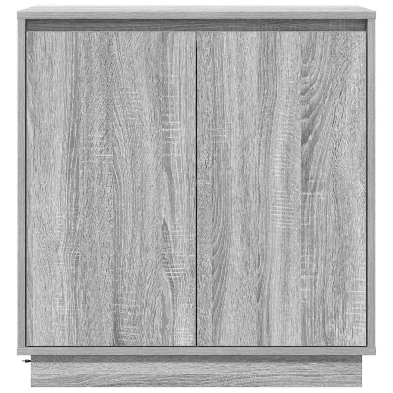 LED Bufetas Pilka sonoma ąžuolo 71 x 34,5 x 75 cm