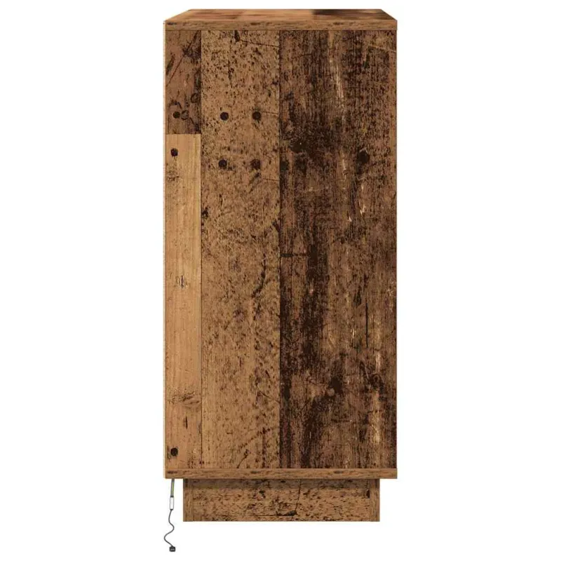 LED Bufetas Sendintos medienos 71 x 34,5 x 75 cm