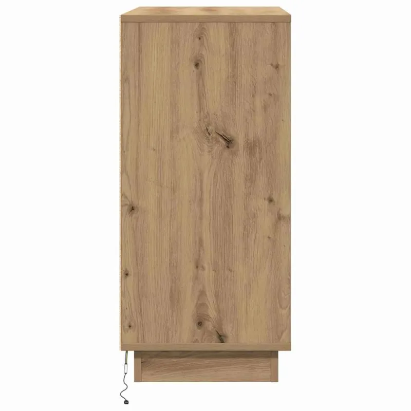 LED Bufetas Artisano ąžuolo 71 x 34,5 x 75 cm Apdirbta mediena