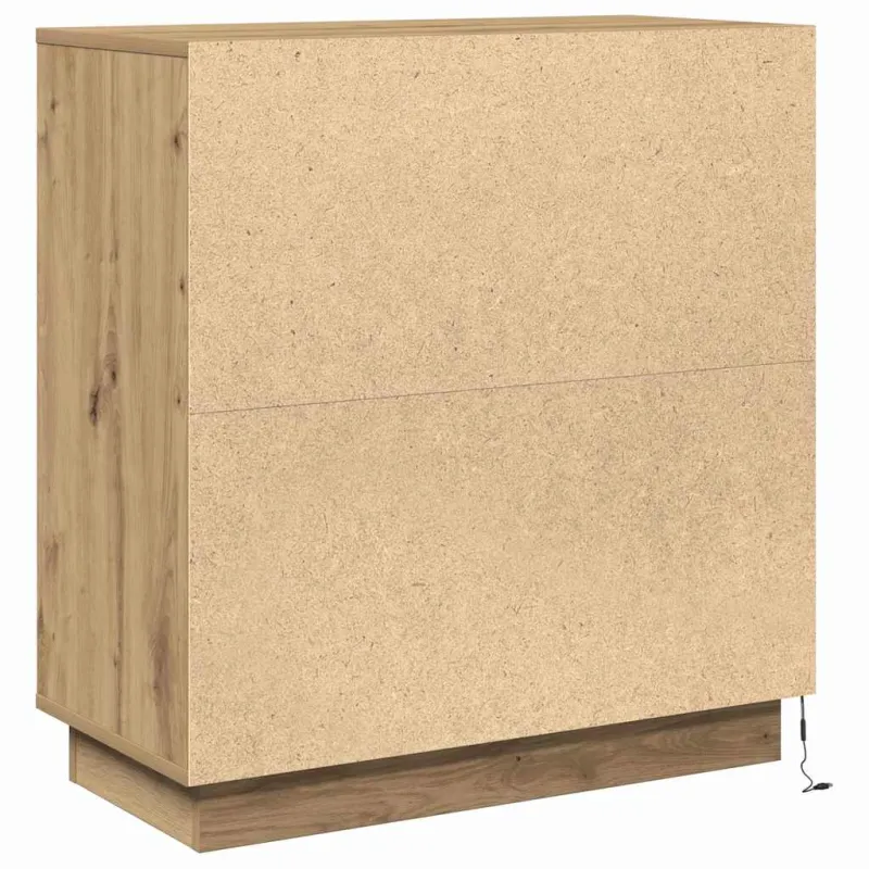 LED Bufetas Artisano ąžuolo 71 x 34,5 x 75 cm Apdirbta mediena