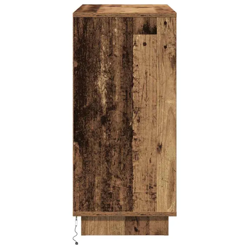 LED Bufetas Senas medis 71 x 34,5 x 75 cm Apdirbta mediena
