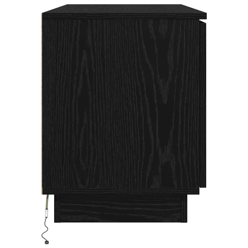 Televizoriaus spintelė Juodas ąžuolas 100 x 38 x 49 cm