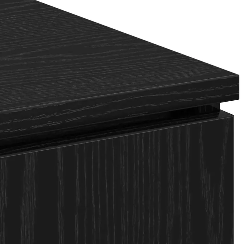 Televizoriaus spintelė Juodas ąžuolas 100 x 38 x 49 cm