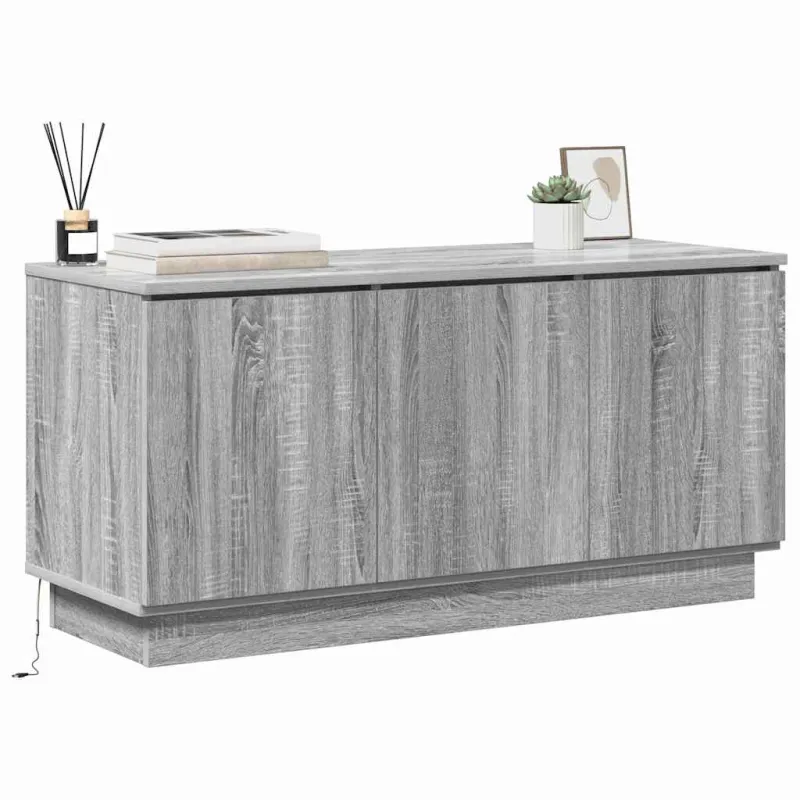 Televizoriaus spintelė Pilkas Sonoma 100 x 38 x 49 cm