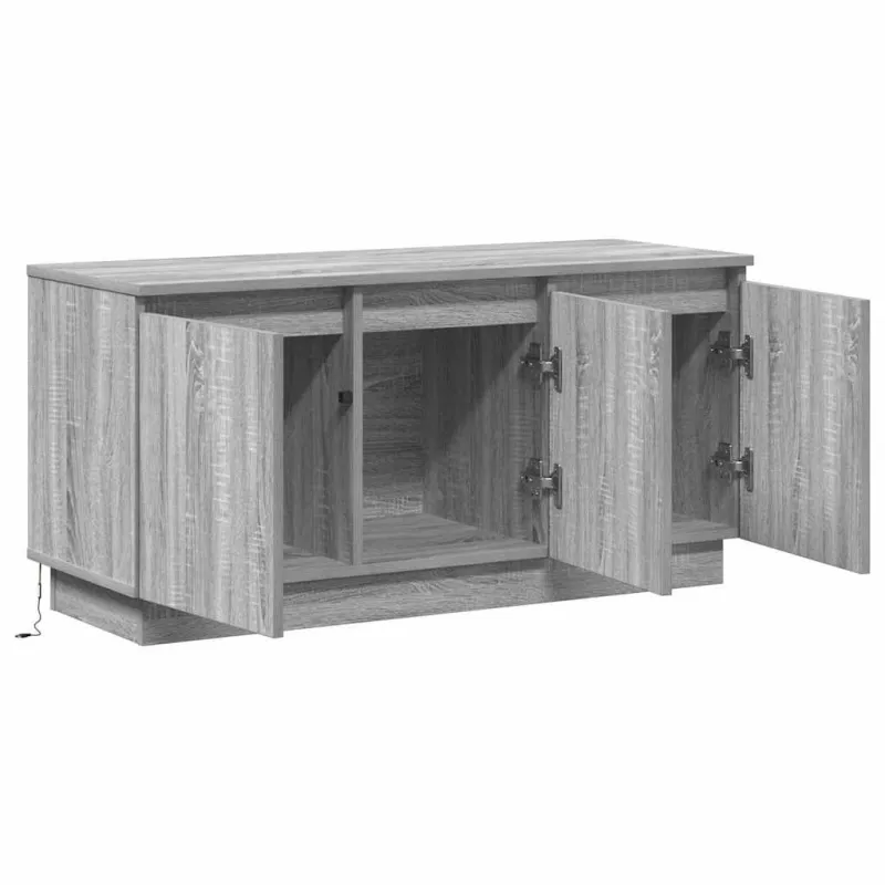 Televizoriaus spintelė Pilkas Sonoma 100 x 38 x 49 cm