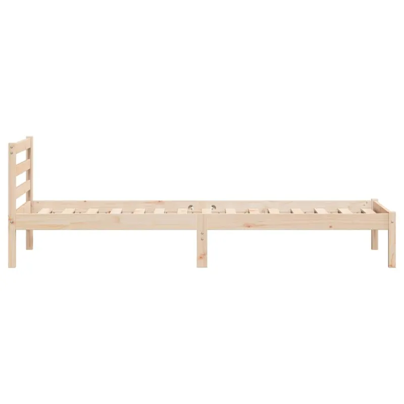 Lovos rėmas Ruda 215,5 x 105,5 x 69,5 cm Kietas pušies medis