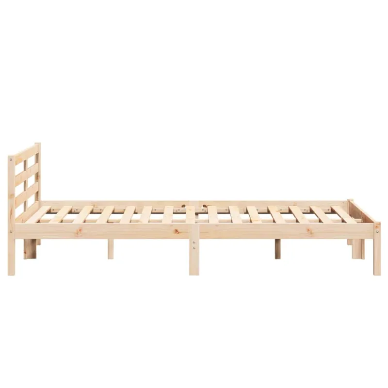 Lovos rėmas Ruda 215,5 x 145,5 x 69,5 cm Kietas pušies medis
