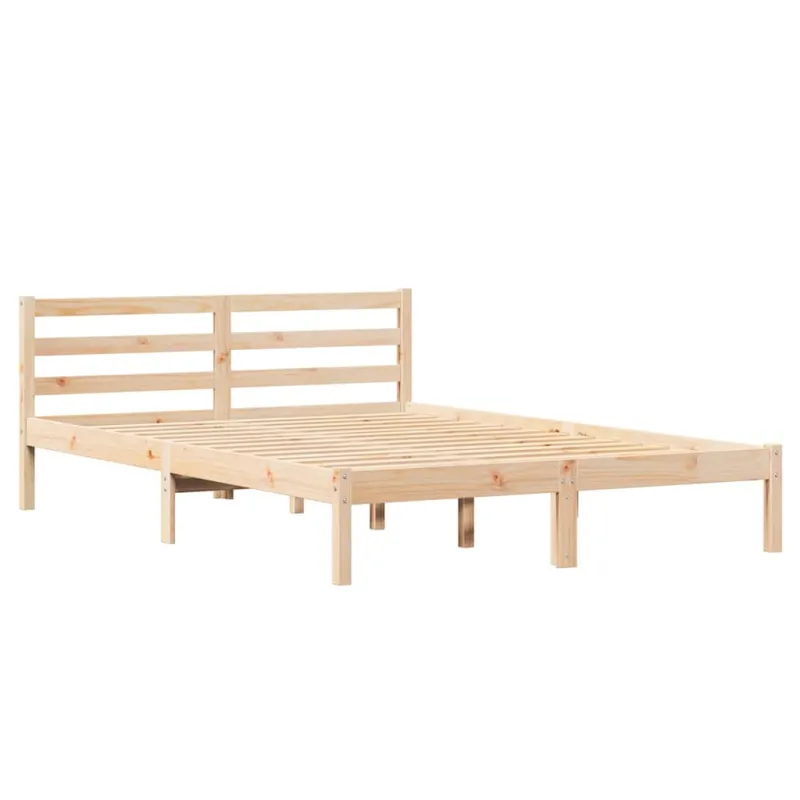 Lovos rėmas Ruda 215,5 x 165,5 x 69,5 cm Kietas pušies medis
