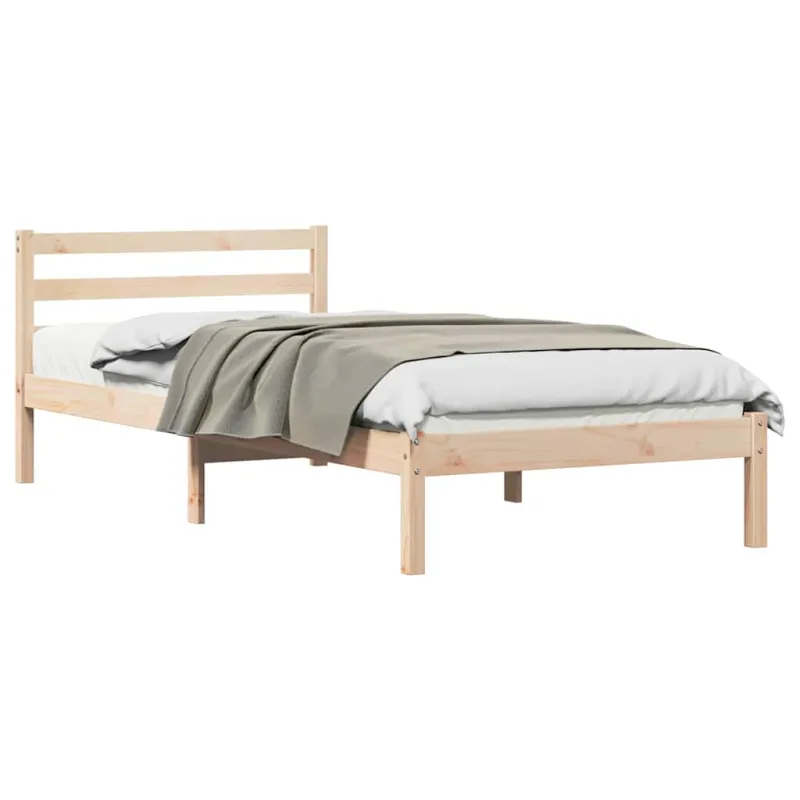 Lovos rėmas Ruda 225,5 x 95,5 x 69,5 cm Kietas pušies medis