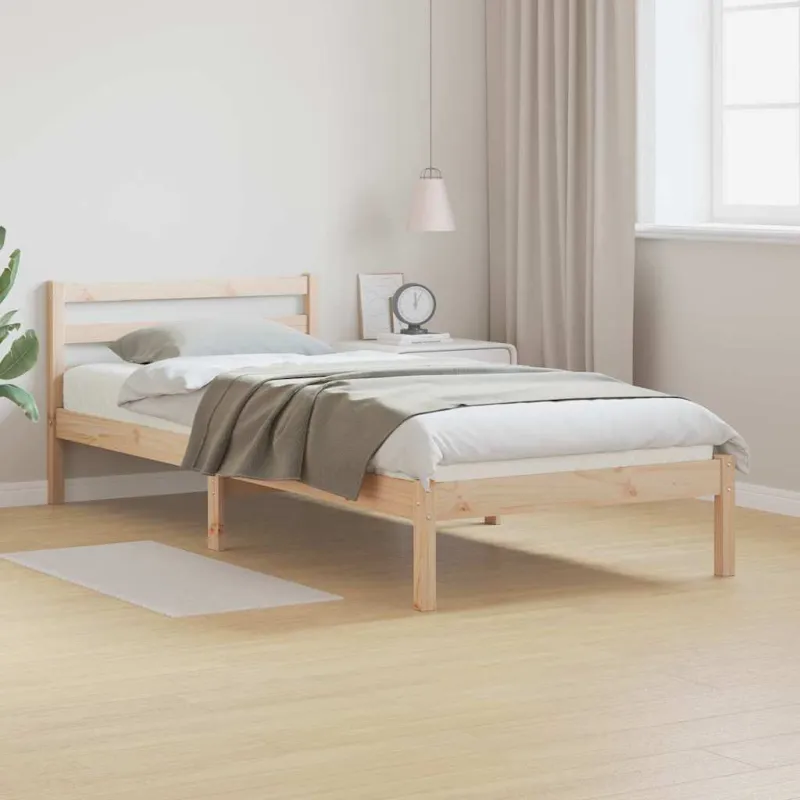 Lovos rėmas Ruda 225,5 x 105,5 x 69,5 cm Kietas pušies medis