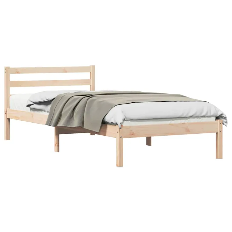 Lovos rėmas Ruda 225,5 x 105,5 x 69,5 cm Kietas pušies medis