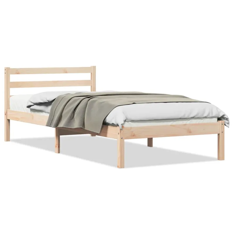 Lovos rėmas Ruda 225,5 x 105,5 x 69,5 cm Kietas pušies medis