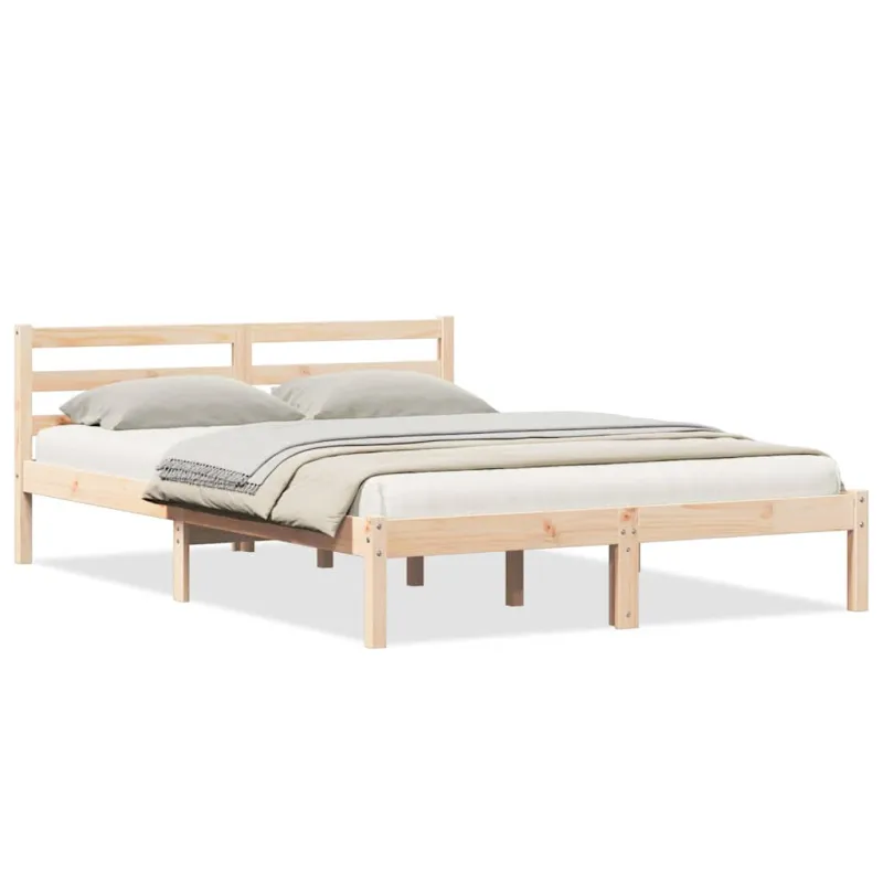 Lovos rėmas Ruda 225,5 x 165,5 x 69,5 cm Kietas pušies medis