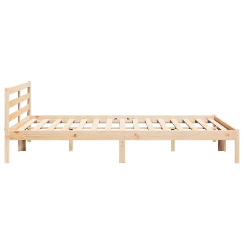 Lovos rėmas Ruda 225,5 x 205,5 x 69,5 cm Kietas pušies medis