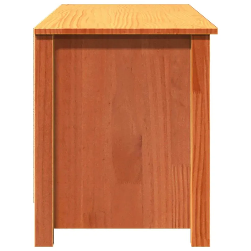 Laikymo suolas su lentyna Vaško ruda 110 x 38 x 45,5 cm