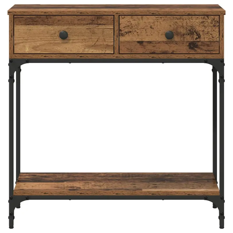 Konsolinis stalas su stalčių Sena mediena 75 x 34,5 x 75 cm